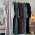 Premium Emirati Thobe for Men - Traditional Islamic Clothing