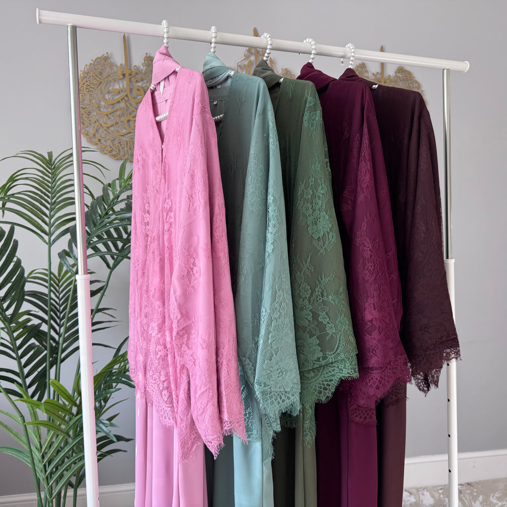 Yara Lace Abaya