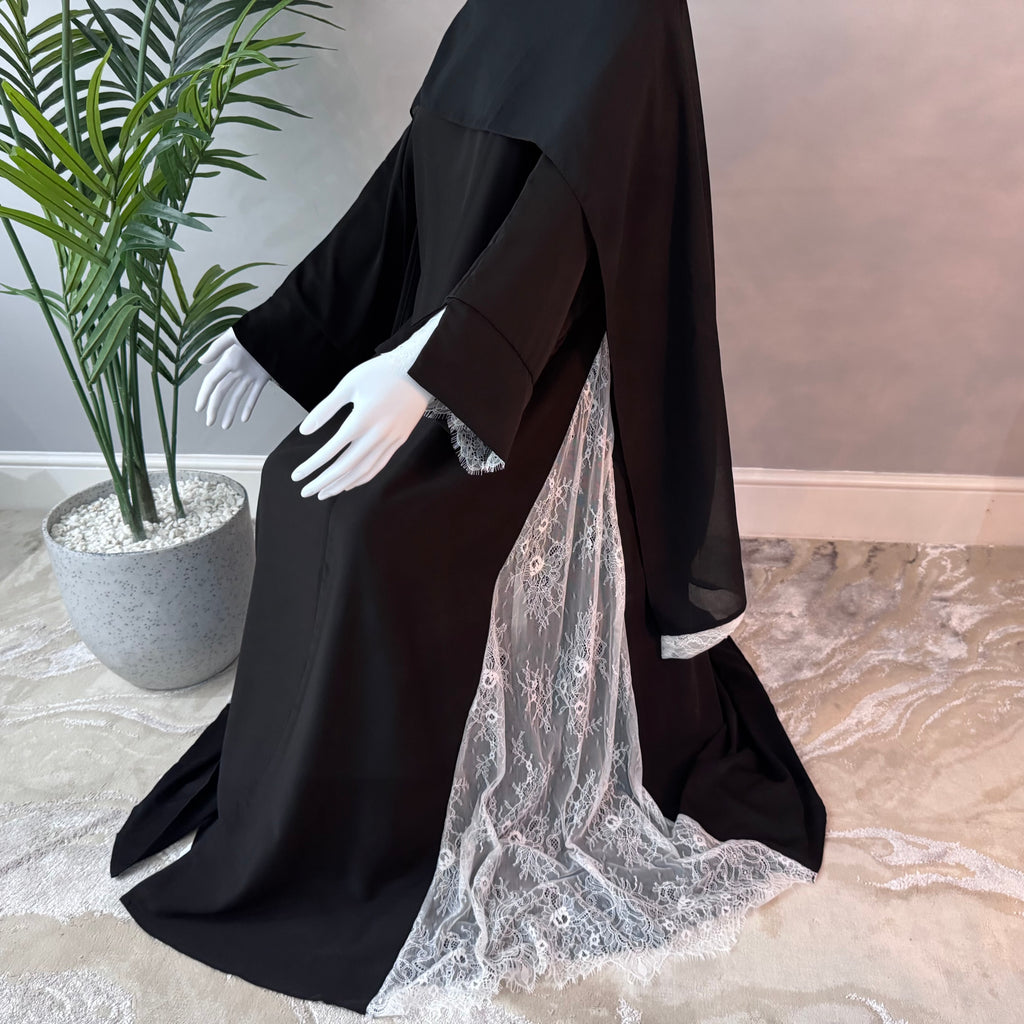 SIDRA lace abaya